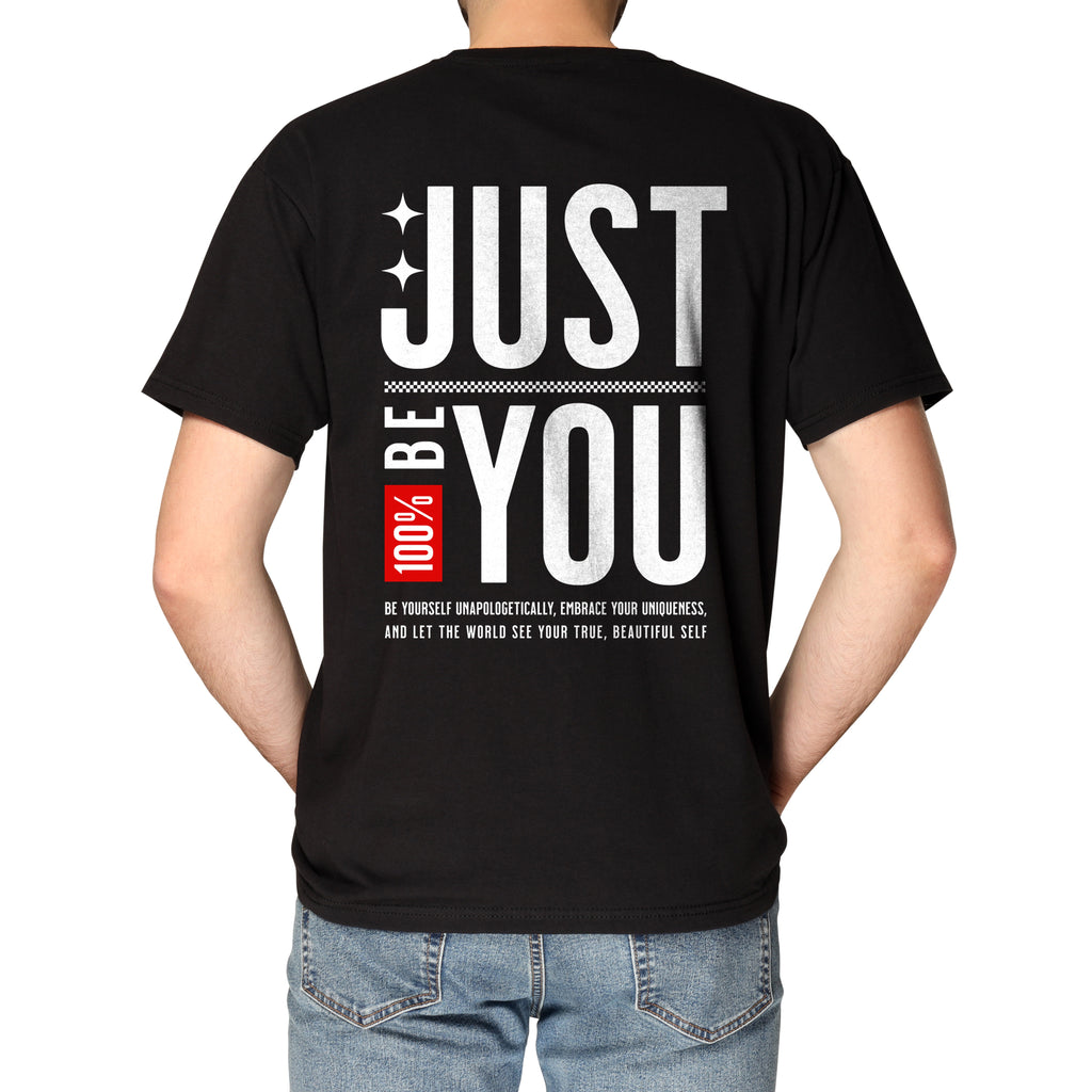 Hustlin Fitness "Just Be You" Graphic Tee