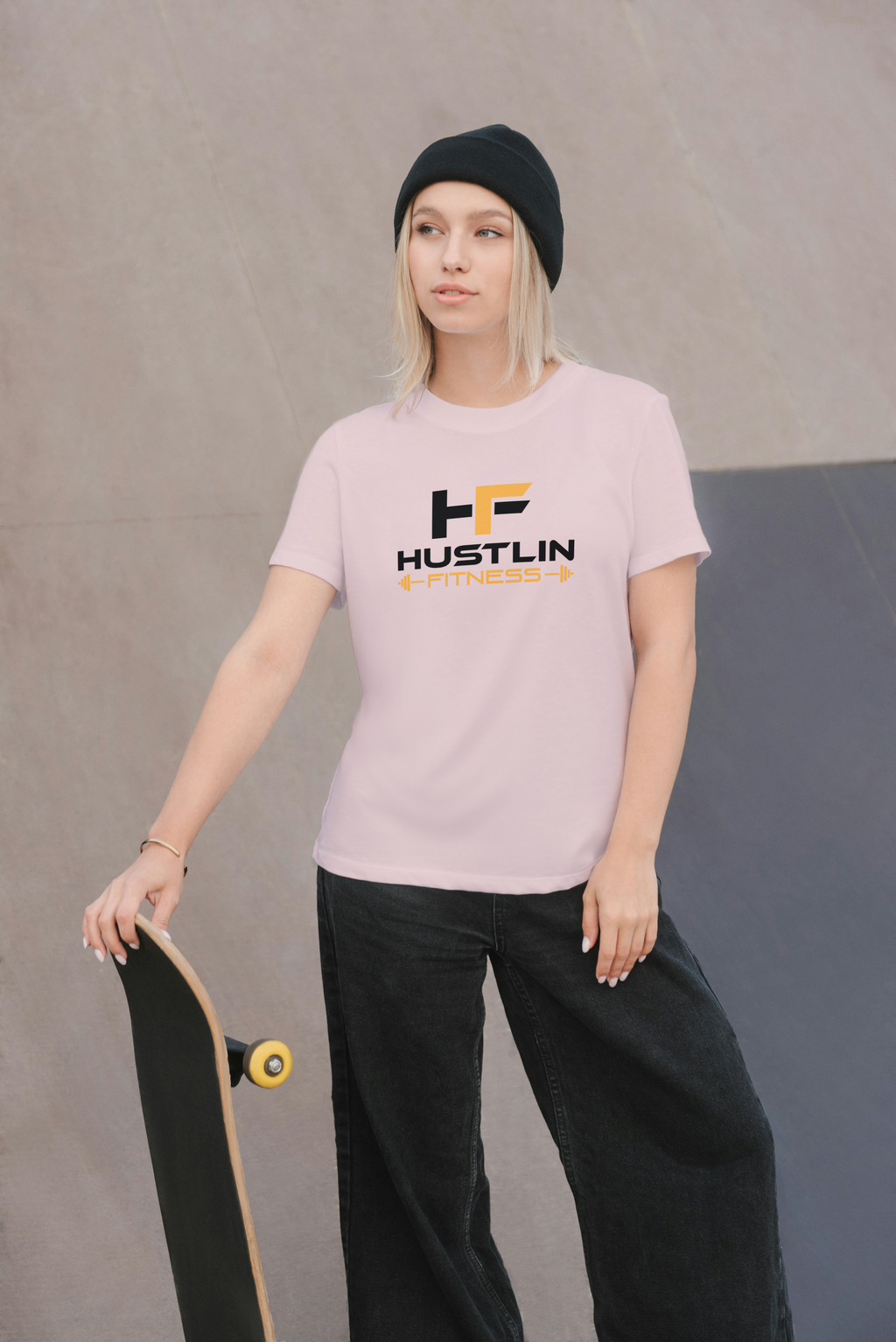 Hustlin Fitness Core Logo T-Shirt
