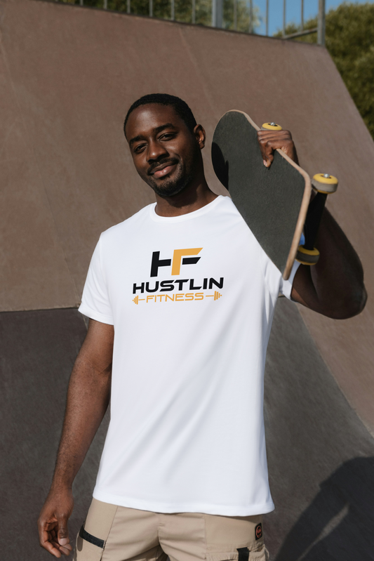 Hustlin Fitness "Beast Mode" Neon Graphic Tee
